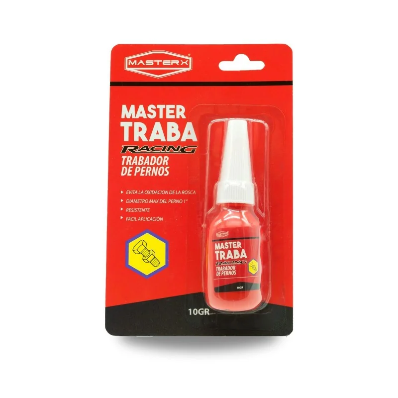 TRABADOR RES.ALTA ROSCADAS 271 10GR ROJO MASTERTRA