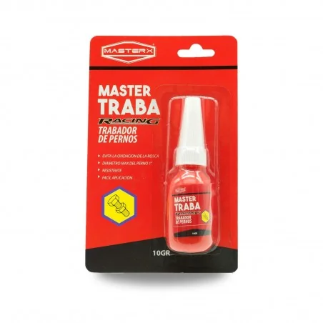 TRABADOR RES.ALTA ROSCADAS 271 10GR ROJO MASTERTRA