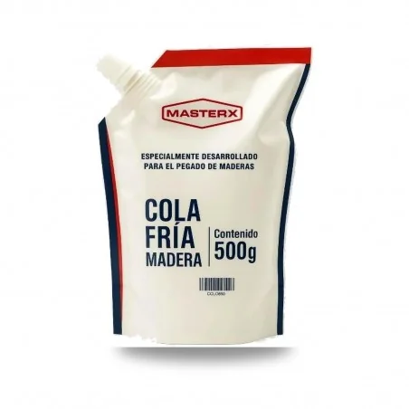 COLA FRIA MADERAS BOLSA 500GR MASTERX