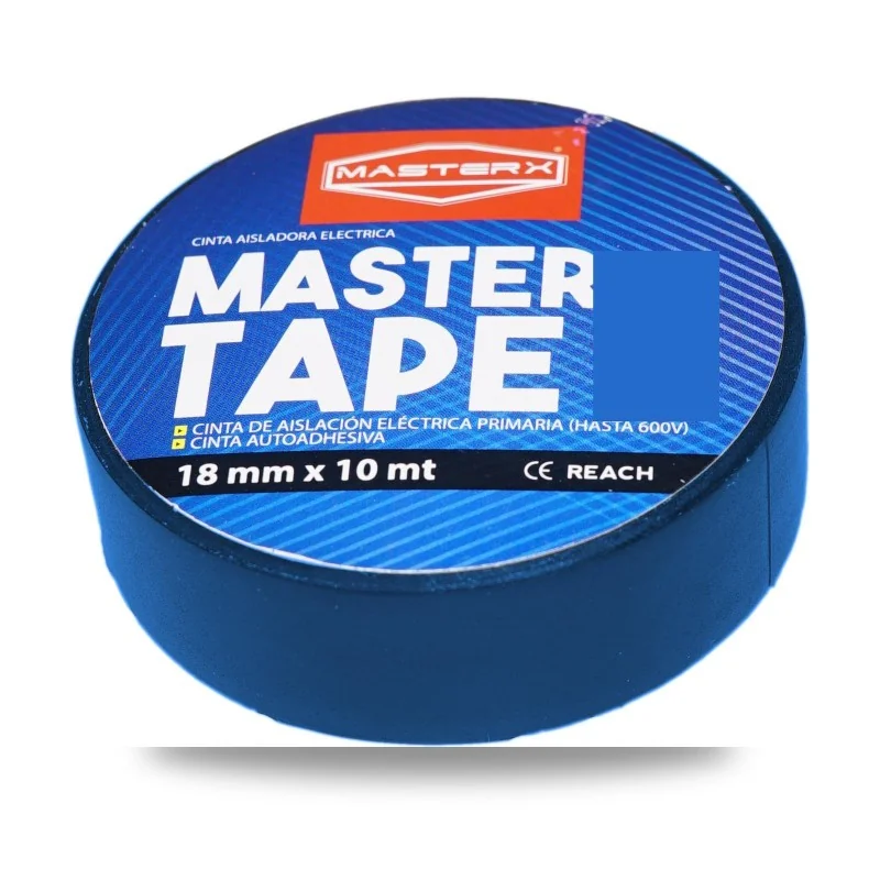 CINTA AISLADORA 3/4 X 10 MT AZUL 1500 MASTERX