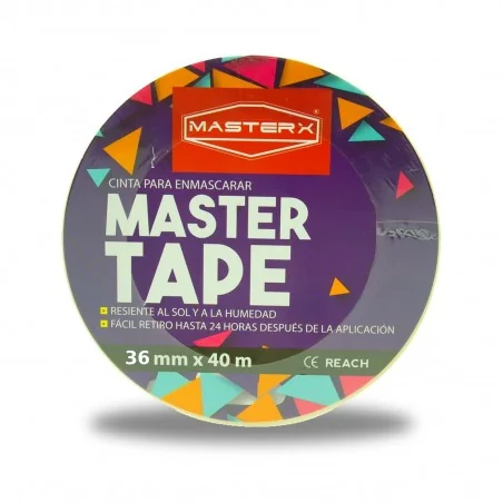 CINTA ENMASCARAR 36MM X 40MT MASTERTAPE
