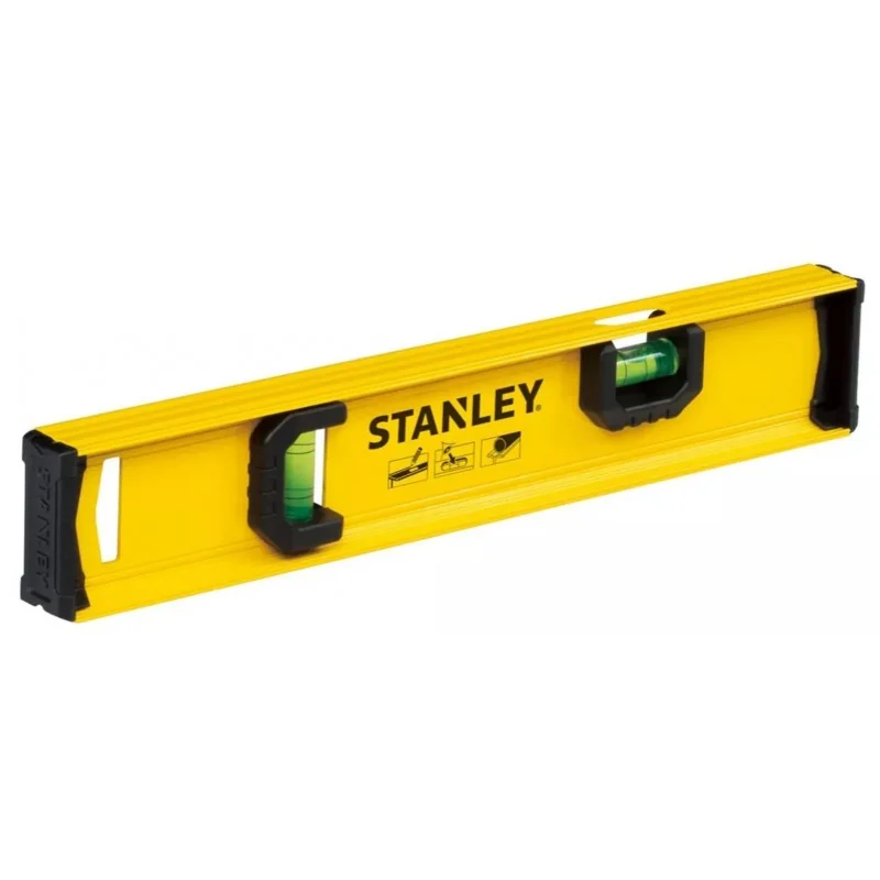 NIVEL ALUMINIO 12" 2 BURBUJA 42072 STANLEY