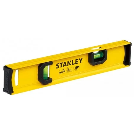 NIVEL ALUMINIO 12" 2 BURBUJA 42072 STANLEY