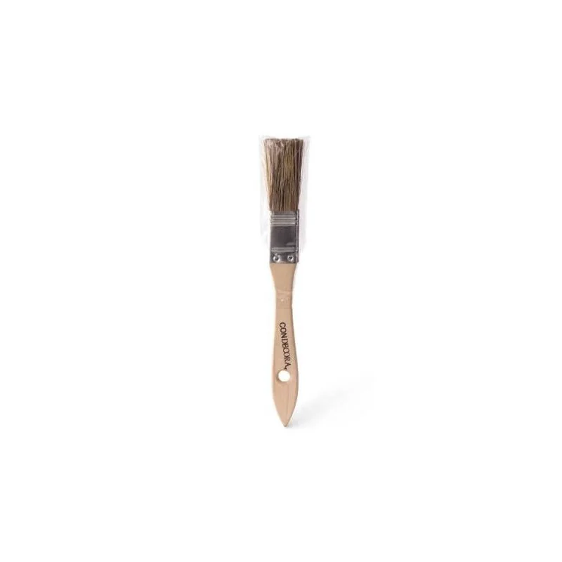 BROCHA CERDA GRIS 1/2" X 3/4" Mango Madera CONDECORA