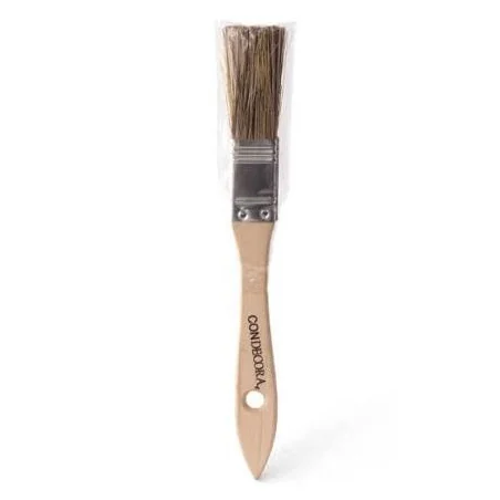 BROCHA CERDA GRIS 1/2" X 3/4" Mango Madera CONDECORA