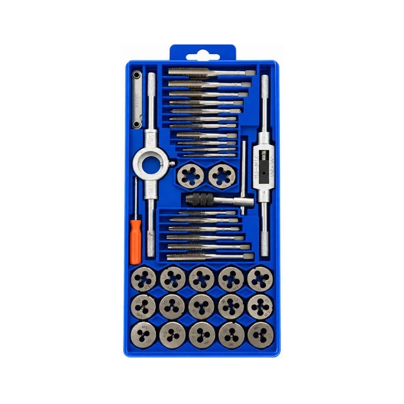 KIT MACHO-TERRAJA 40PC M3-M12 METRIC 114001 SCMC
