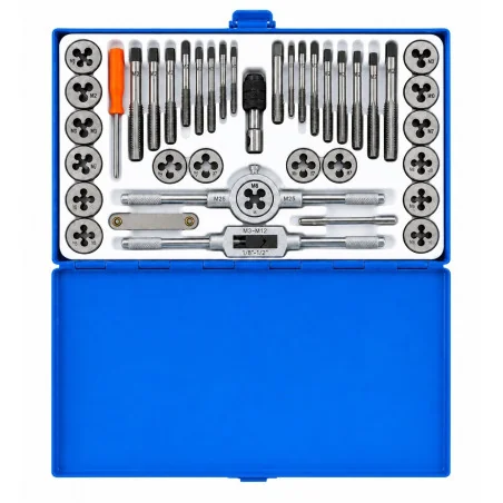 KIT MACHO-TERRAJA 41PC M3-M12 METRIC HSS 239001 S