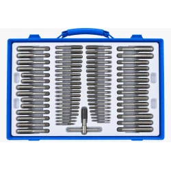 KIT MACHO-TERRAJA 110PC M2-M18 METRIC 117001 SCMC