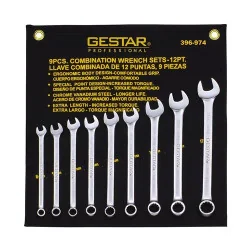 LLAVE PUNTA CORONA JUEGO 09PC 08-17MM 396974 GEST