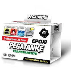 ADHESIVO EPOXICO TRANSPARENTE 32CC PEGATANKE