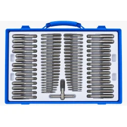 KIT MACHO-TERRAJA 110PC M2-M18 METRIC 117001 SCMC