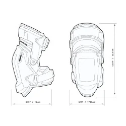 Rodilleras P/Superficie Irregular-Dura Tbkp3 Toug