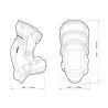 Rodilleras P/Superficie Irregular-Dura Tbkp3 Toug