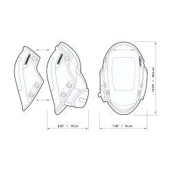 Rodilleras P/Superficie Delicada Tbkpg203 Toughb