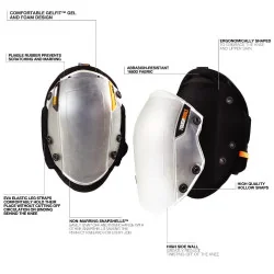 Rodilleras P/Superficie Delicada Tbkpg203 Toughb