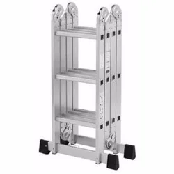 ESCALERA MULTIUSO ALUMINIO 16 PELD 4.6MTS PRORAMP