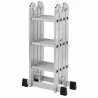 ESCALERA MULTIUSO ALUMINIO 16 PELD 4.6MTS PRORAMP