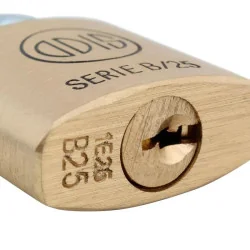CANDADO LISO STANDARD SERIE B 25MM B25 ODIS