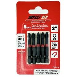 PUNTA CRUZ LARGA JGO 5PCS PH-02 1/4 - 50MM IMPACT