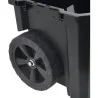 CAJA HERRAM PLAST BC/MET 25"X3 C/RUE 320440 TACTI
