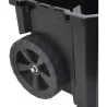 CAJA HERRAM PLAST BC/MET 25"X3 C/RUE 320440 TACTI