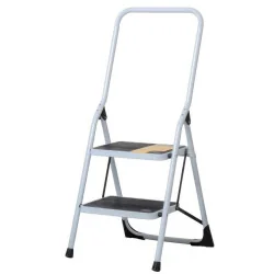 ESCALERA C/PLATAF 02 PELD C/BARAN ESTU-2PB TRUPER