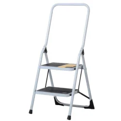 ESCALERA C/PLATAF 02 PELD C/BARAN ESTU-2PB TRUPER