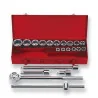 DADO JUEGO 3/4" 21PC 17-50MM HEX 299086 GESTAR