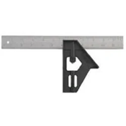 ESCUADRA CARPINTERO 12" PLASTICA 2PCS 46012 STANL