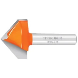 FRESA RANURAS EN V 3/8 EJE 1/4 11465 TRUPER