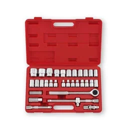DADO JUEGO 1/2" 32PC 08-32MM HEX-POL299093 GESTAR