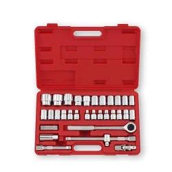 DADO JUEGO 1/2" 32PC 08-32MM HEX-POL299093 GESTAR