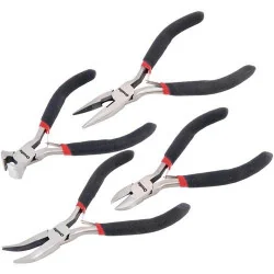 ALICATE JUEG 04PC MINI PUNTA(2)+CORTE(2) 700194 O