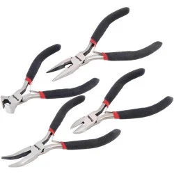 ALICATE JUEG 04PC MINI PUNTA(2)+CORTE(2) 700194 O