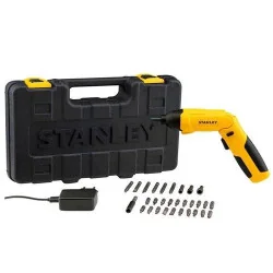 ATORNILLADOR HEX 1/4" 4.0V + 30ACC SCS4K-B2C STAN