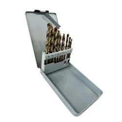 BROCA JUEGO 13PC HSS Co AC.INOX 02-08MM LC04 SCM