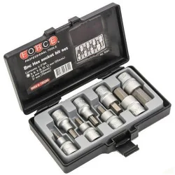 DADO JUEGO 1/2" 08PC ALLEN 05-17MM 4091 FORCE