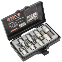 DADO JUEGO 1/2" 08PC ALLEN 05-17MM 4091 FORCE