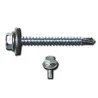 TORNILLO AUT. C/HEX GOL.GOMA 100PCS 12 X 1 1/4