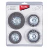 GRATA JUEGO 04PC TOMA 06MM (1/4") D65729 MAKITA