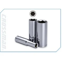 DADO HEXAGONAL LARGO 1/4" X 11MM 96099 CROSSMA