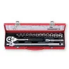 DADO JUEGO 1/2" 16PC 08-24MM HEX C/MET 299097 GES