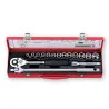 DADO JUEGO 1/2" 16PC 08-24MM HEX C/MET 299097 GES