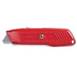 CUCHILLO CARTONERO TRAPEZ. AUTORET ROJO 10189 STA