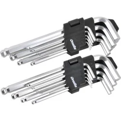 LLAVE ALLEN BOLA JGO18PC 1.5-10MM 1/16-3/8"702628