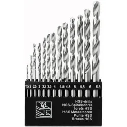 BROCA JUEGO 13PC HSS 1.5-6.5MM WF03 SCMC