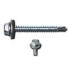 TORNILLO AUT. C/HEX GOL.GOMA 100PCS 12 X 2