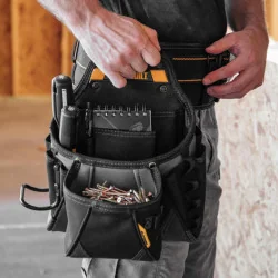 PORTAHERRAMIENTAS 02 PCS BOLSA+CLIC TBCT01 TOUGHB