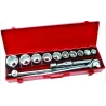 DADO JUEGO 3/4" 15PC 22-50MM CHICH ACC 734515 ON