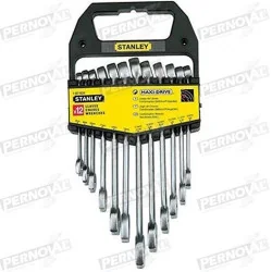 LLAVE PUNTA CORONA JUEGO 12PC MM/PL 71608 STANLEY